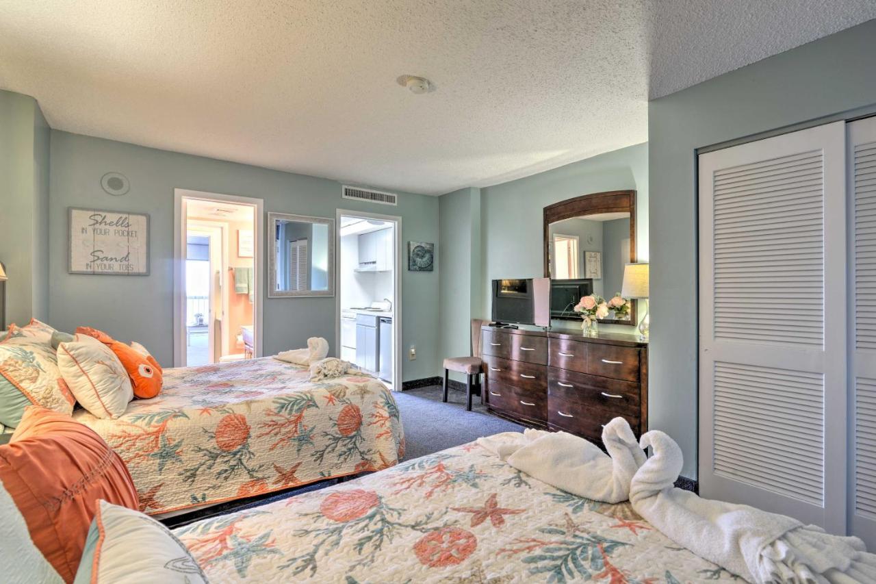 Myrtle Beach Condo With Ocean Views - Walk To Beach! المظهر الخارجي الصورة