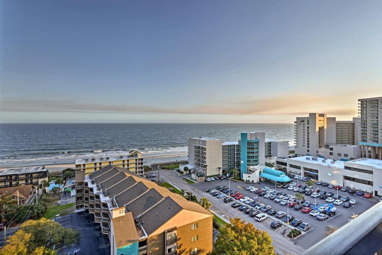 Myrtle Beach Condo With Ocean Views - Walk To Beach! المظهر الخارجي الصورة