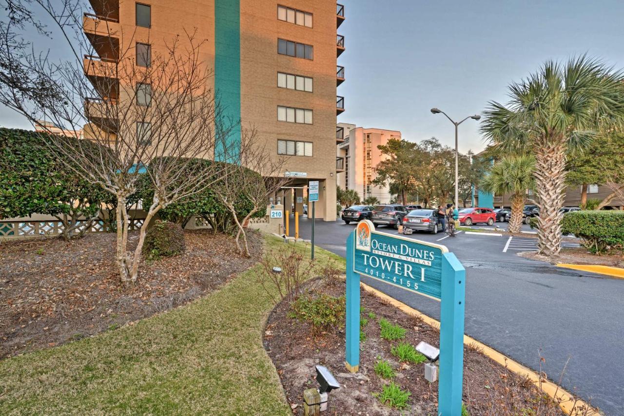 Myrtle Beach Condo With Ocean Views - Walk To Beach! المظهر الخارجي الصورة